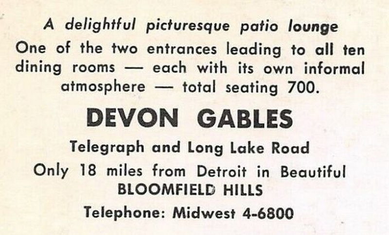 Devon Gables (Port O Three) - Vintage Postcard